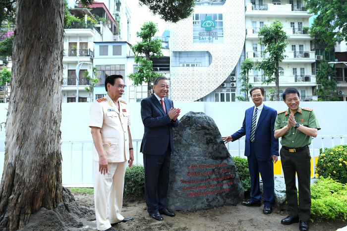 Tổng Bí thư Tô Lâm dự lễ khánh thành trụ sở Bộ Công an