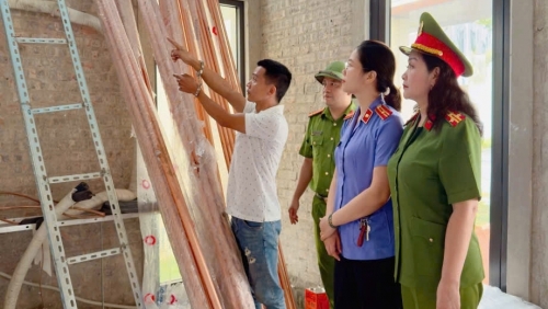 Truy bắt nhanh kẻ trộm cắp số lượng lớn ống đồng trong khu du lịch