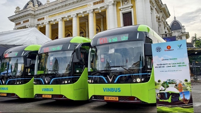 Hà Nội có thêm tuyến buýt điện miễn phí E11, kết nối các điểm di sản lịch sử – văn hóa Thủ đô