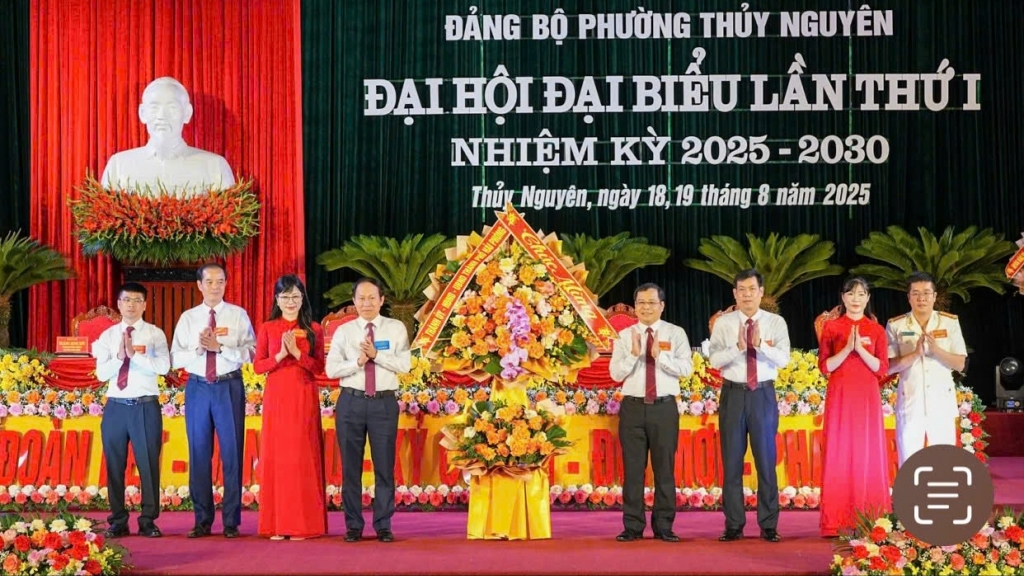 Phấn đấu xây dựng phường Thủy Nguyên trở thành trung tâm chính trị - kinh tế - văn hoá sôi động của TP Hải Phòng