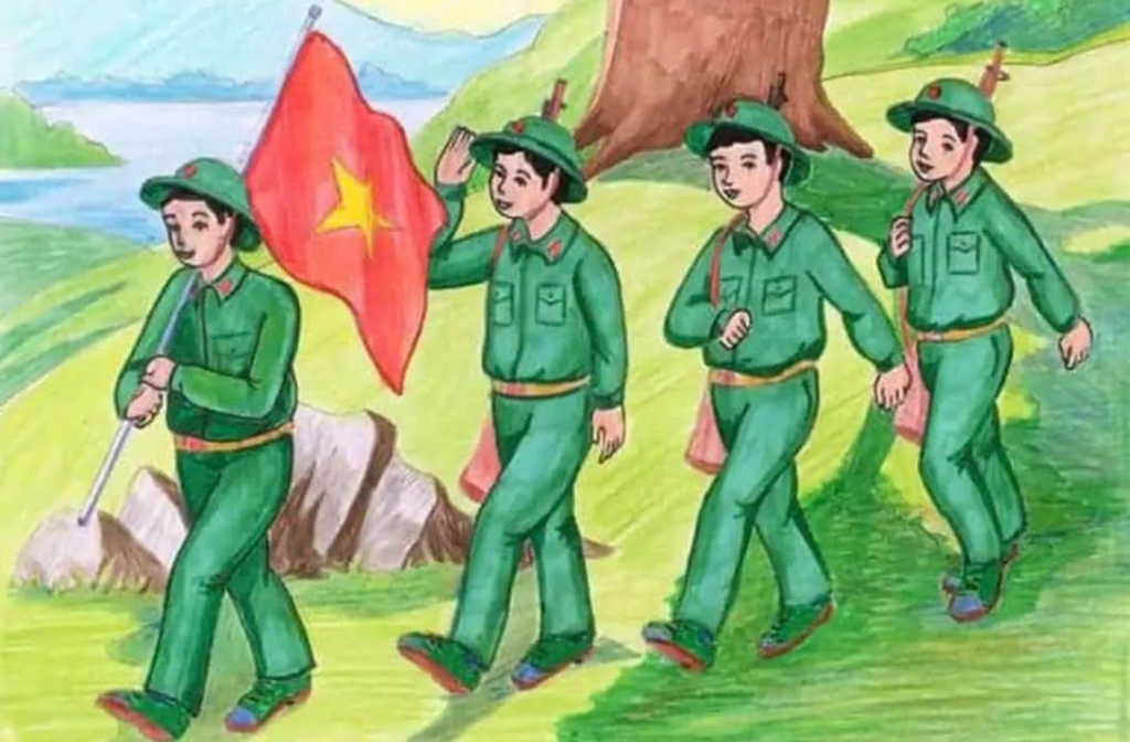 Tranh minh họa. Tranh minh họa.