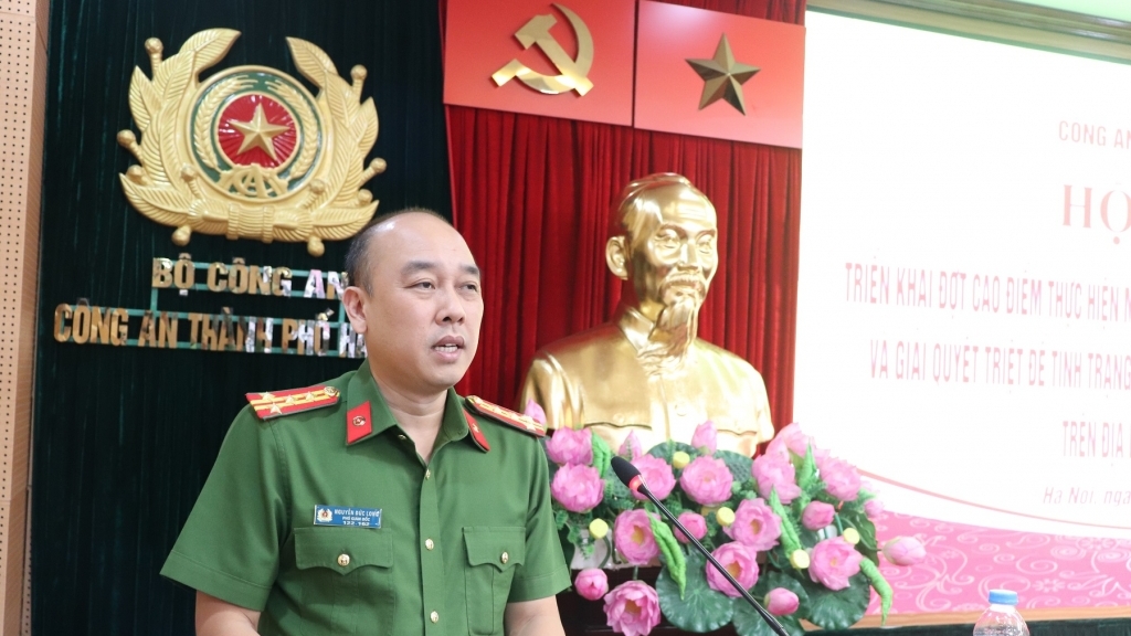 Công an TP Hà Nội: đấu tranh quyết liệt tạo lập "vùng xanh" trong phòng, chống ma túy