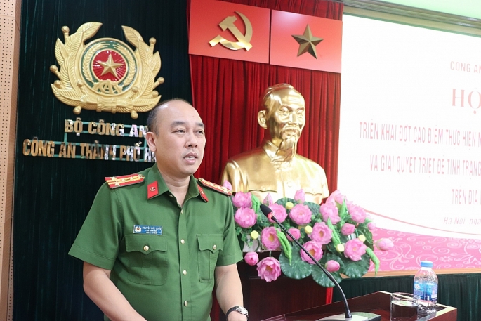 Công an TP Hà Nội: đấu tranh quyết liệt tạo lập 