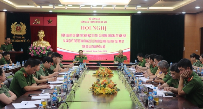 Công an TP Hà Nội: đấu tranh quyết liệt tạo lập 