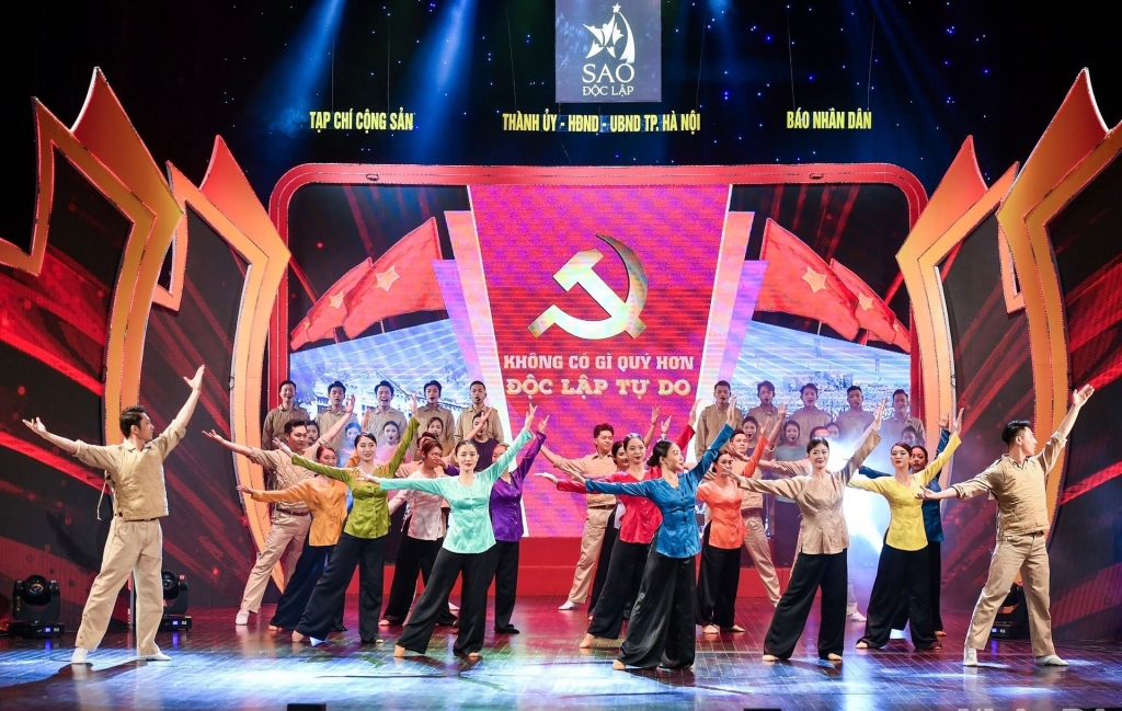 Chương trình “Sao Độc lập” tôn vinh giá trị văn hóa, lịch sử và khát vọng Việt Nam hùng cường Chương trình “Sao Độc lập” tôn vinh giá trị văn hóa, lịch sử và khát vọng Việt Nam hùng cường