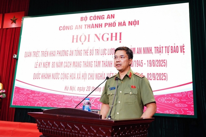 Công an TP Hà Nội: chủ động các phương án bảo đảm tuyệt đối an ninh, an toàn Lễ Kỷ niệm Quốc khánh