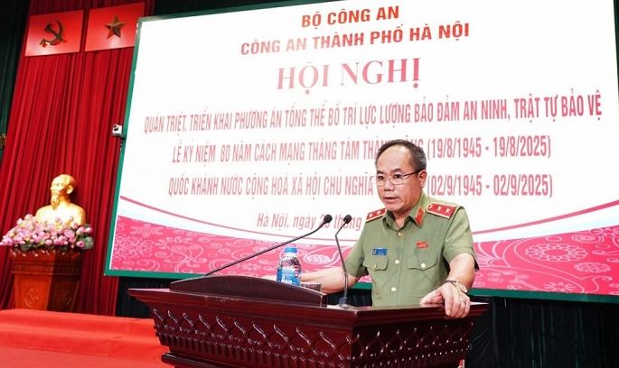 Công an TP Hà Nội: chủ động các phương án bảo đảm tuyệt đối an ninh, an toàn Lễ Kỷ niệm Quốc khánh