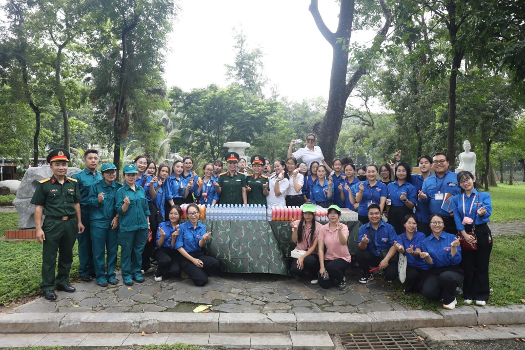 Tuổi trẻ Hà Nội sẵn sàng phục vụ Đại lễ A80