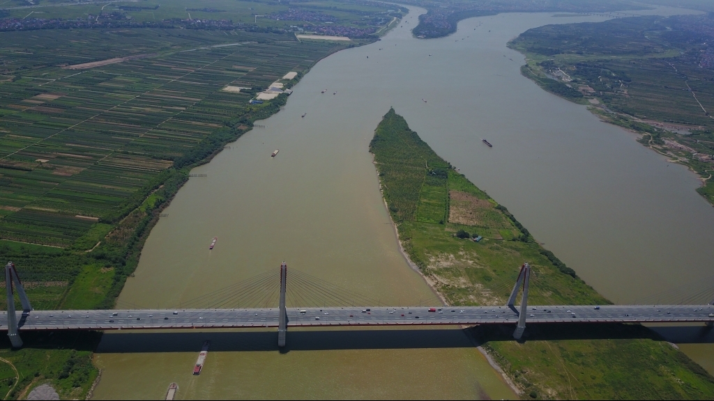 Định hướng sông Hồng là không gian xanh và cảnh quan trung tâm