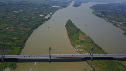 Định hướng sông Hồng là không gian xanh và cảnh quan trung tâm