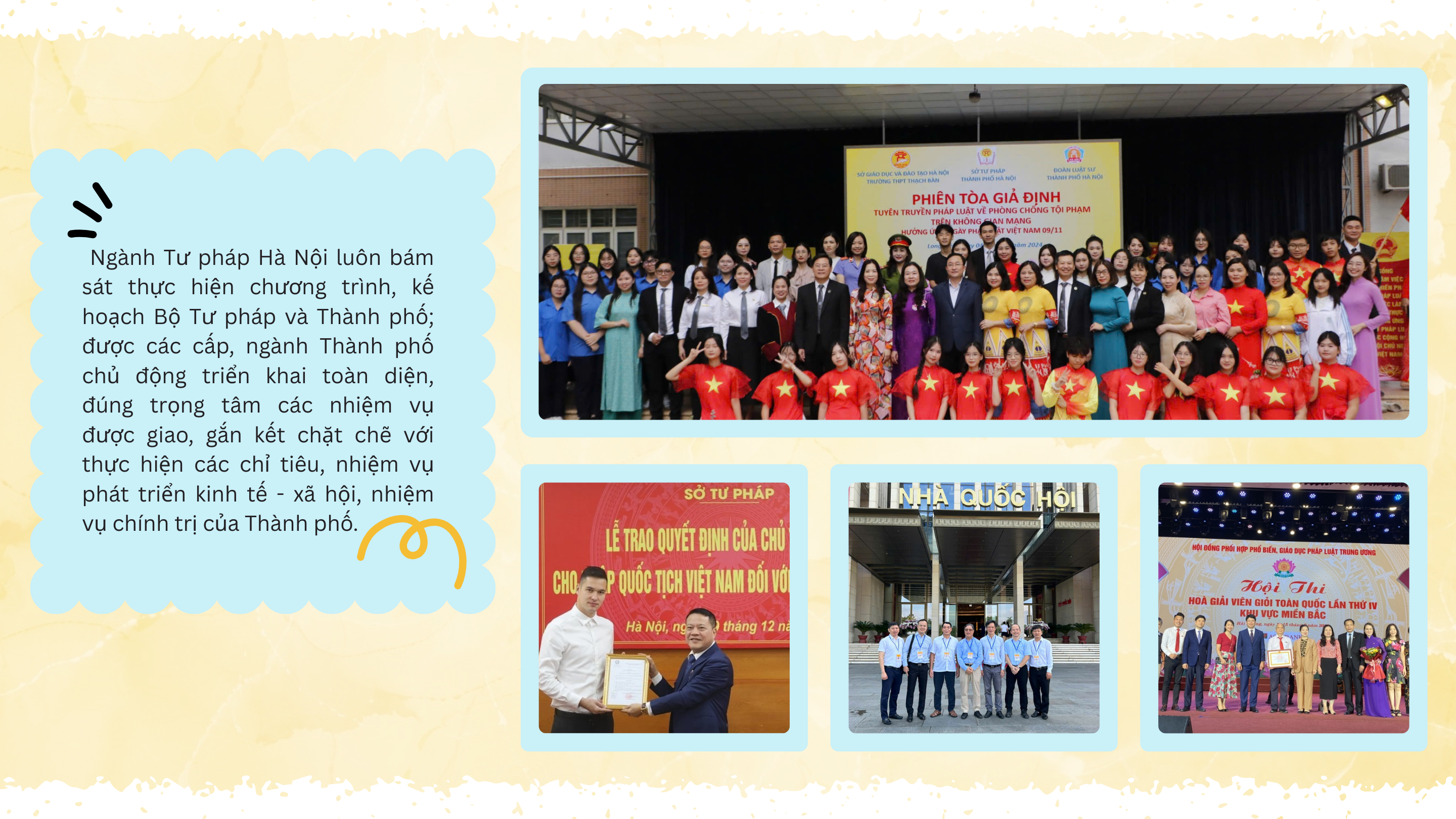 Bài 1: Chặng đường 80 năm   hành trang quý báu của Ngành Tư pháp