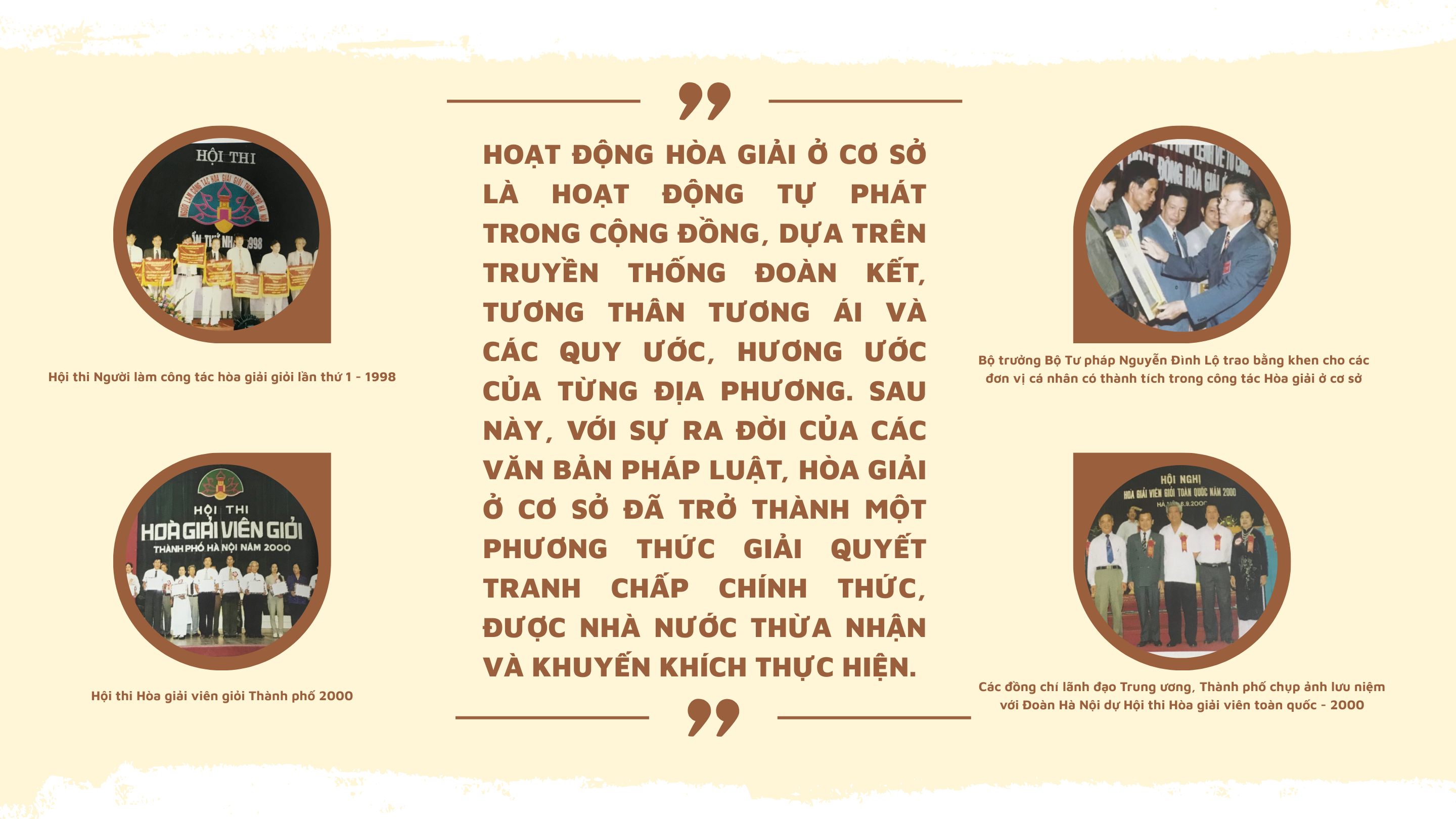 Bài 3: Công tác hòa giải ở cơ sở   “lạt mềm buộc chặt”