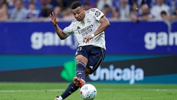 Mbappe lập cú đúp, Real Madrid thắng tưng bừng trước Real Oviedo