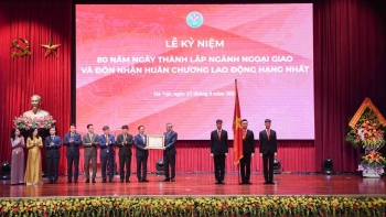 Ngành Ngoại giao kỷ niệm 80 năm thành lập và đón nhận Huân chương lao động hạng Nhất