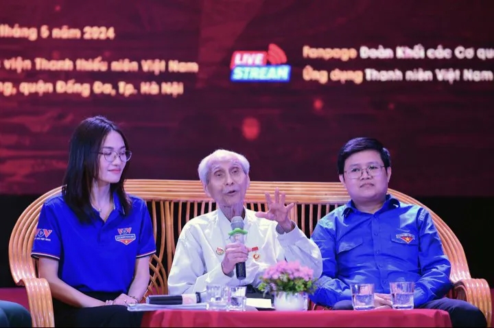 Ông Nguyễn Công Dinh - nhân chứng lịch sử của Chiến dịch Điện Biên Phủ. Ảnh: Xuân Tùng