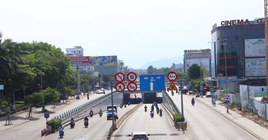 Dự án hầm chui nút giao thông Điện Biên Phủ - Nguyễn Tri Phương, Đà Nẵng, do Tập đoàn Thuận An thực hiện.