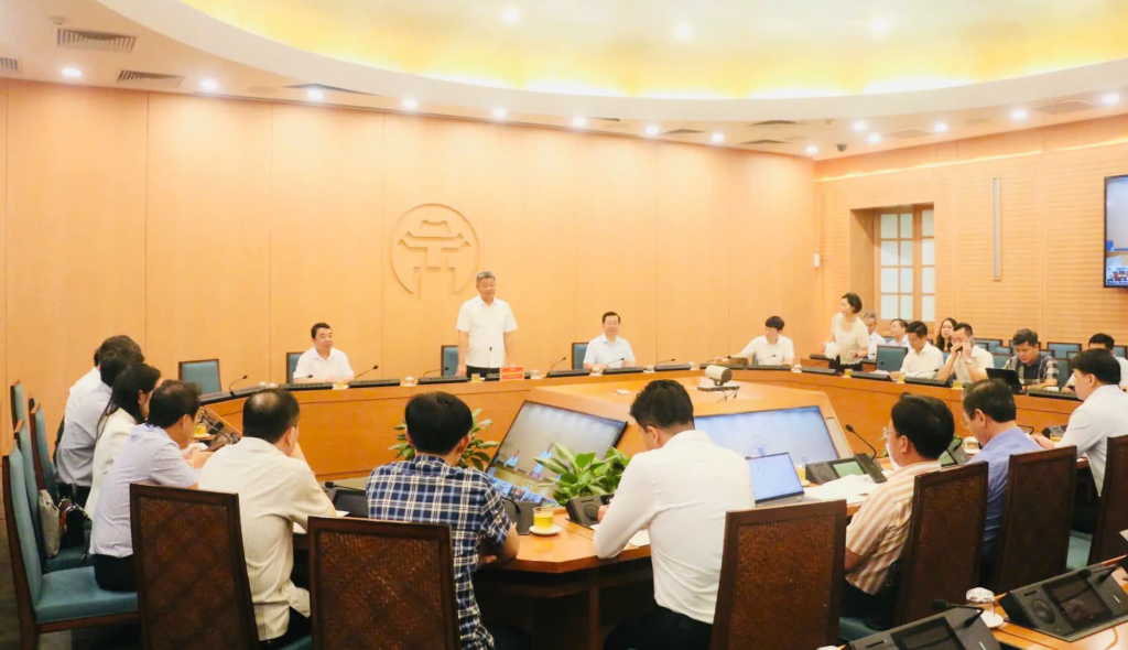 Quang cảnh cuộc họp