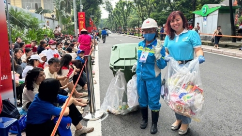 Phụ nữ Ngọc Hà ra mắt tổ xung kích tình nguyện sẵn sàng phục vụ Đại lễ A80