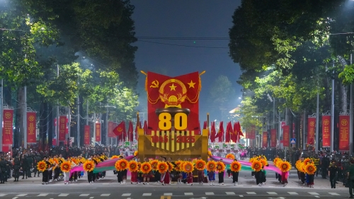 Toàn cảnh chương trình sơ duyệt cấp Nhà nước diễu binh, diễu hành mừng 80 năm Quốc khánh 2/9