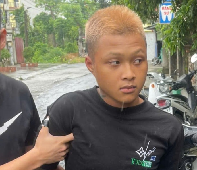 Một trong số các đối tượng bị bắt giữ. Ảnh: CQCA