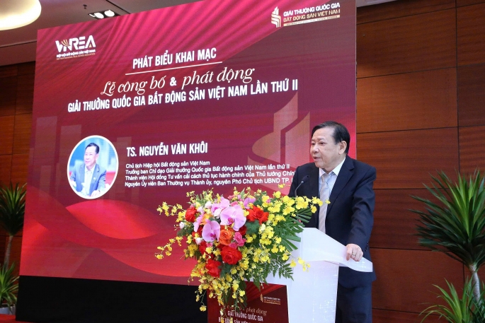 Lễ công bố và phát động Giải thưởng quốc gia Bất động sản Việt Nam lần thứ II