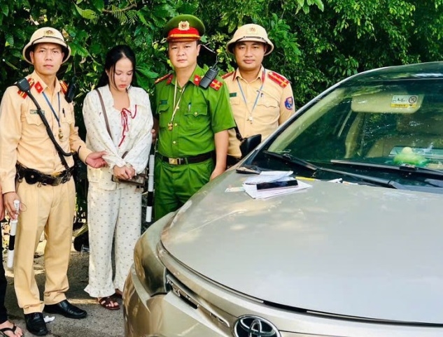 Đối tượng bị bắt giữ. Ảnh: CQCA Đối tượng bị bắt giữ. Ảnh: CQCA