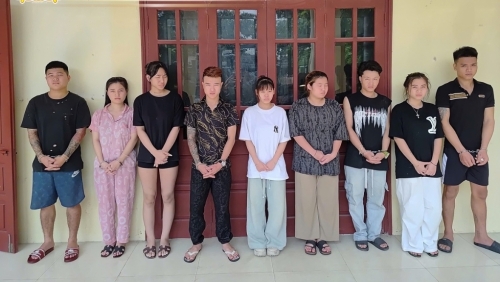 Lên án hành vi của nhóm nam nữ trẻ tuổi trong khu nhà trọ ở Ninh Bình