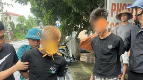 Hải Phòng: truy bắt thành công 3 đối tượng cướp xe máy của người dân