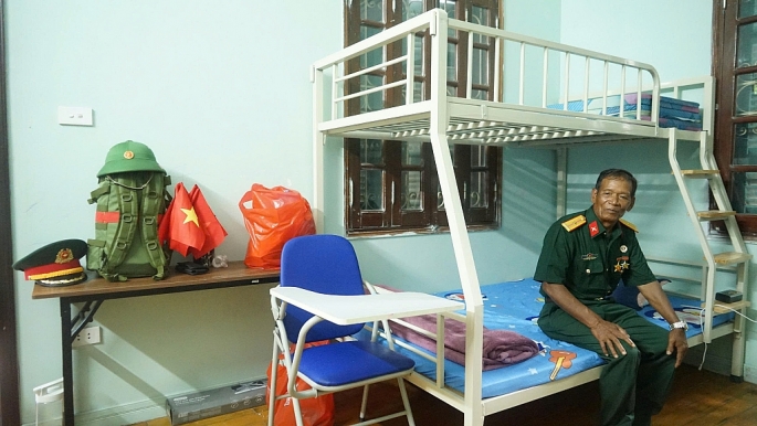 Ngôi nhà đặc biệt đón cựu chiến binh vào ở miễn phí xem diễu binh, diễu hành A80