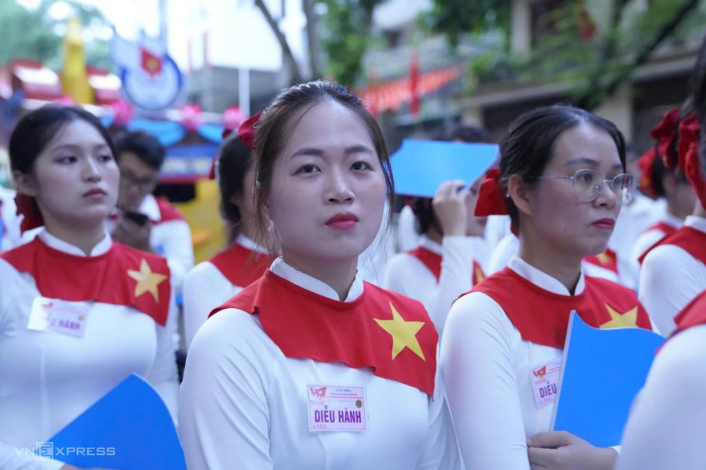 Cập nhật: Các khối diễu binh, diễu hành đã sẵn sàng tổng duyệt tại Quảng trường Ba Đình