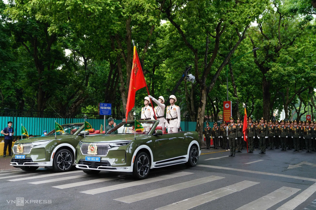 Cập nhật: Các khối diễu binh, diễu hành đã sẵn sàng tổng duyệt tại Quảng trường Ba Đình