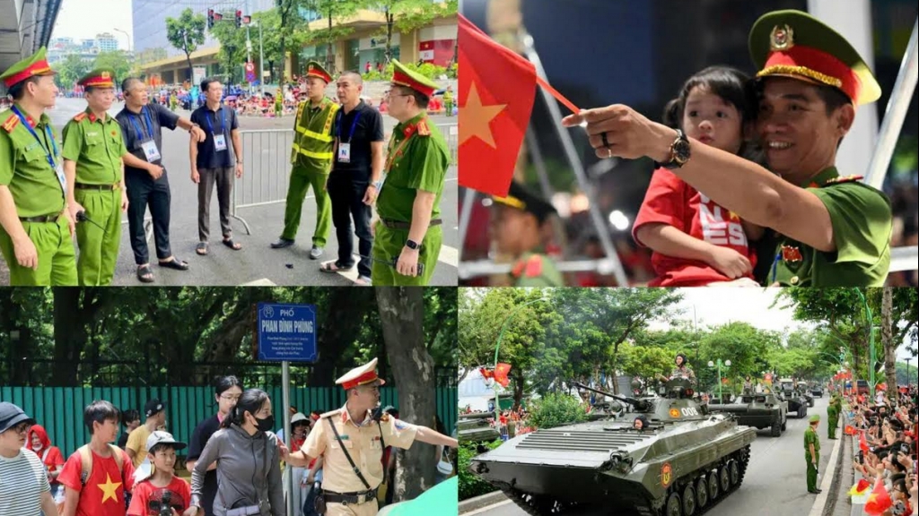 CATP Hà Nội góp phần bảo đảm thành công cho sự kiện A80