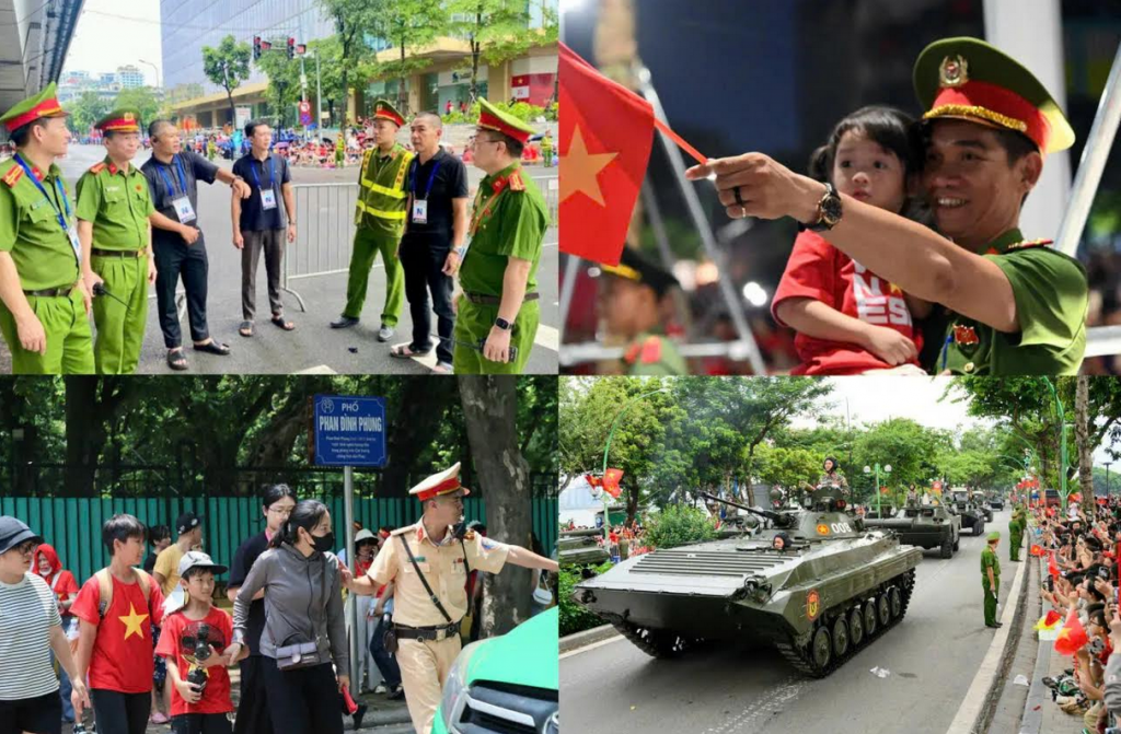 CATP Hà Nội góp phần bảo đảm thành công cho sự kiện A80