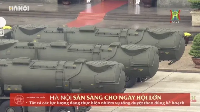 Cập nhật: Tổng duyệt cấp Nhà nước lễ diễu binh, diễu hành kỷ niệm 80 năm Quốc khánh 2/9