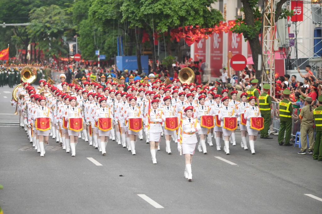 Cập nhật: Tổng duyệt cấp Nhà nước lễ diễu binh, diễu hành kỷ niệm 80 năm Quốc khánh 2/9