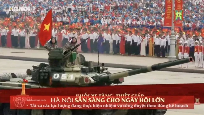 Cập nhật: Tổng duyệt cấp Nhà nước lễ diễu binh, diễu hành kỷ niệm 80 năm Quốc khánh 2/9