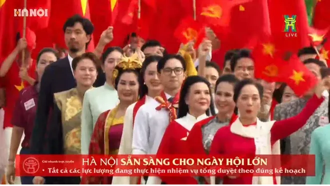 Cập nhật: Tổng duyệt cấp Nhà nước lễ diễu binh, diễu hành kỷ niệm 80 năm Quốc khánh 2/9