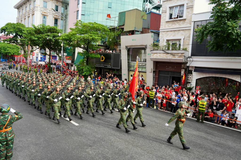 Cập nhật: Tổng duyệt cấp Nhà nước lễ diễu binh, diễu hành kỷ niệm 80 năm Quốc khánh 2/9