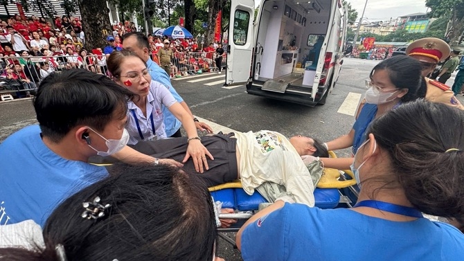 Về công tác trực cấp cứu từ ngày 10/8 - 30/8/2025, tổng số bệnh nhân cấp cứu là 482, trong đó, số trường hợp xử trí tại chỗ là 439, số trường hợp chuyển viện là 43. Ảnh: Sở Y tế Hà Nội