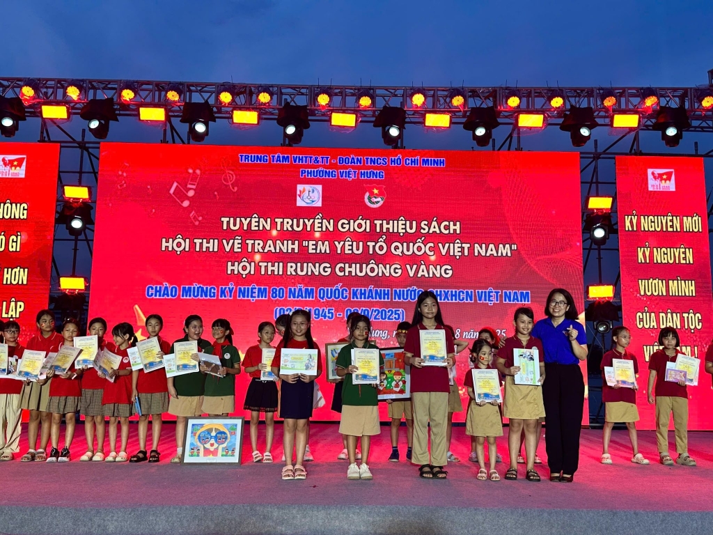 Học sinh Hà Nội chào mừng 80 năm Quốc khánh bằng hội họa