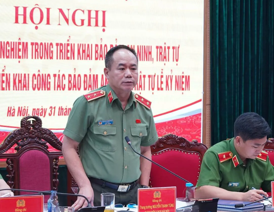 Công an Hà Nội chủ động, linh hoạt, bảo đảm tuyệt đối an toàn Lễ kỷ niệm A80