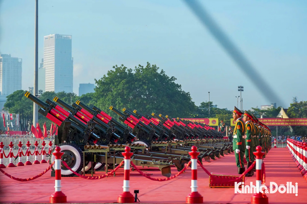 Ngày 2/9, tại Sân vận động Mỹ Đình (Hà Nội), nghi thức bắn 21 phát đại bác trên nền nhạc Quốc thiều Việt Nam sẽ mở màn Lễ kỷ niệm, diễu binh, diễu hành 80 năm Quốc khánh.