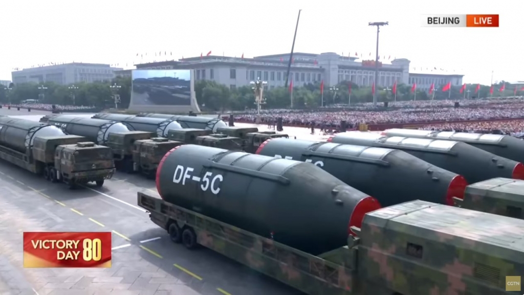 Trung Quốc duyệt binh hoành tráng kỷ niệm 80 năm chiến thắng phát xít