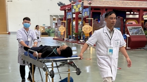 Ngành Y tế Thủ đô xử trí kịp thời hơn 400 ca cấp cứu tại Triển lãm thành tựu Đất nước