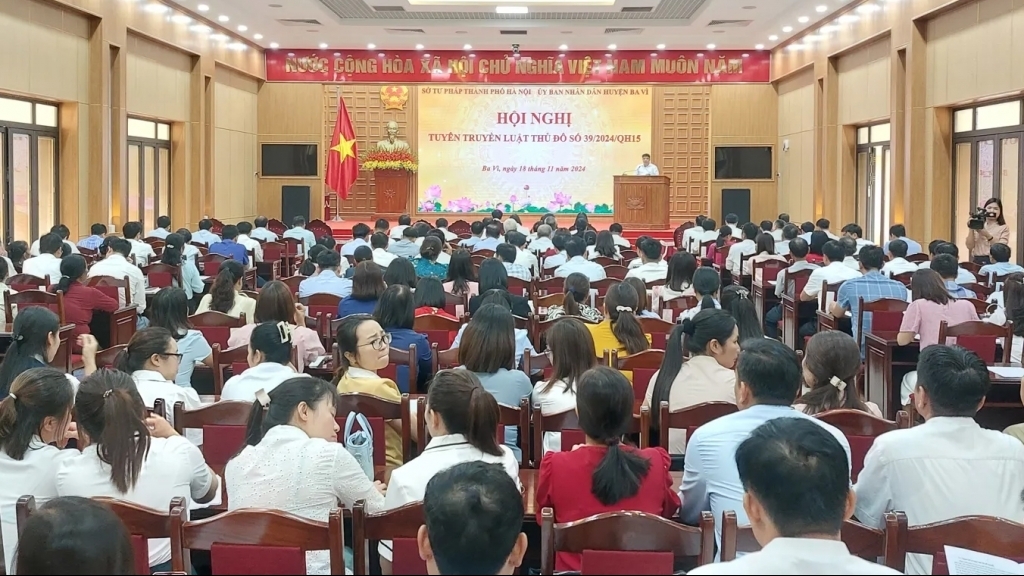 Tuyên truyền, tập huấn 8 nghị quyết triển khai thi hành Luật Thủ đô