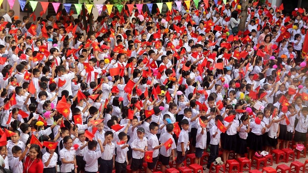 Lễ khai giảng năm học 2025-2026: Trang trọng, đặc biệt nhân kỷ niệm 80 năm thành lập Bộ Giáo dục và Đào tạo