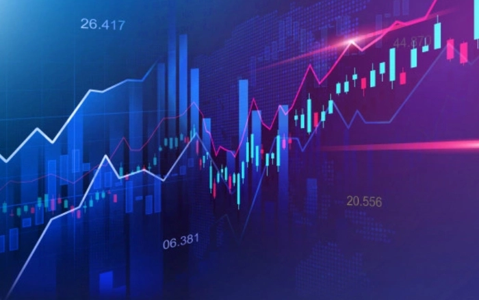 VN-Index lao dốc trước áp lực chốt lời. Ảnh: Int