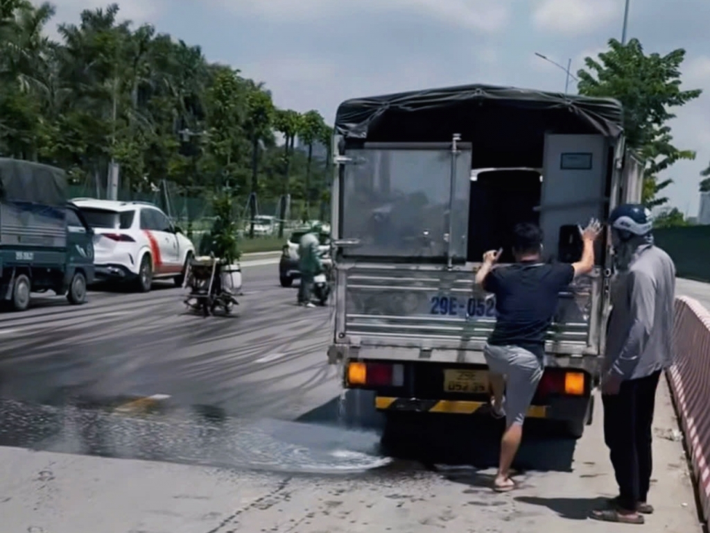 Hiện trường vụ việc. Ảnh: NDCC