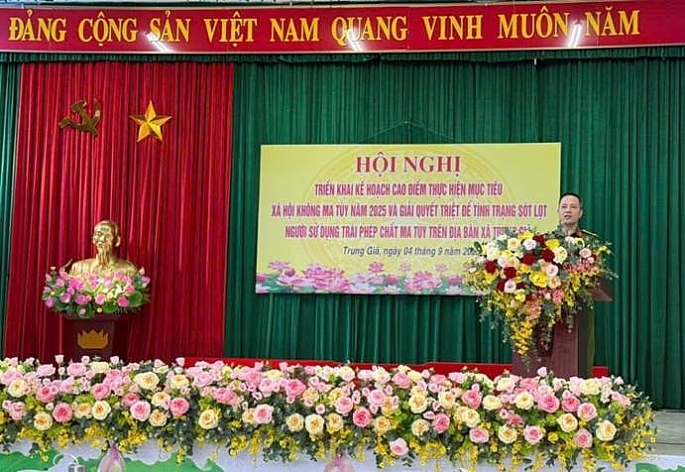 Xây dựng xã trở thành điểm sáng về bảo đảm an ninh trật tự và phát triển trong kỷ nguyên mới