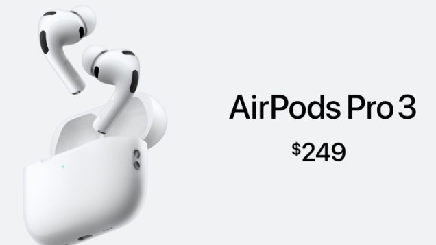 AirPods Pro 3 ra mắt: tai nghe chống ồn “tốt nhất thế giới” tích hợp cảm biến nhịp tim